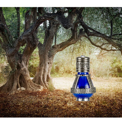 3 ARCHES USA: presentación elegante en frasco azul para momentos de oración.