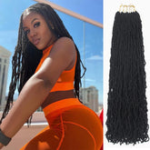 Aayubb Soft Locs 20 pulgadas con aspecto natural para uso diario.