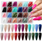 AddFavor uñas stiletto largas, juego de 576 piezas para un look personalizado y duradero