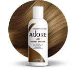 Adore color cabello miel marrón en botella, tono intenso
