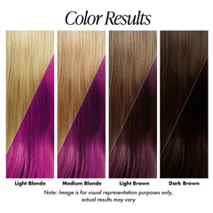 Color rosa intenso de Adore en cabello para un look vivo.