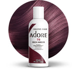 Adore 078 Ámbar Intenso en bote: cobertura vibrante y duradera para el cabello