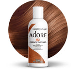 Adore 052 French Cognac: botella lista para aplicar y tono intenso