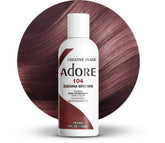 Adore Sienna Brown semipermanente en frasco, color duradero.
