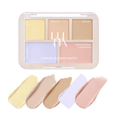 AEKYUNGLUNA LUNA Paleta Correctora 02, tono Limón para iluminar y cubrir imperfecciones