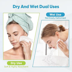 AIDEA XL, toallas faciales desechables, uso con desmaquillante para limpieza suave.