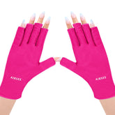 Guantes AIRSEE UV para manicura protegen la piel durante la sesión.