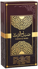 Al Wataniah Sabah Al Ward, nota media cacao y flor de azahar para un centro elegante