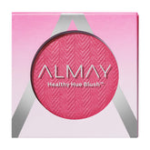 Almay Blush muestra polvo pigmentado rosa para rubor natural.