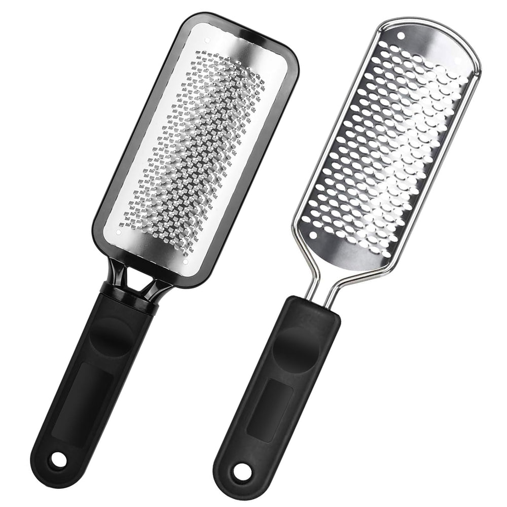 ALOCKMA lima de pie profesional en acero inoxidable para higiene duradera