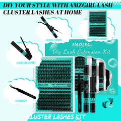 AMZGIRL LASH adhesivo y sellado para fijación duradera.