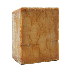 Anatolia Soap Aleppo, textura de barra, proceso en frío para limpieza suave.