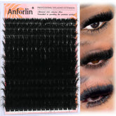 Anforlin conjunto de pestanas 10-20mm para look versátil y rápido.