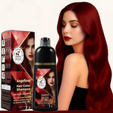 AngeRose champú tintura 3 en 1 revela cobertura de canas de forma natural