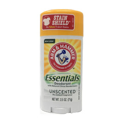 Desodorante Arm & Hammer Essentials sin fragancia para uso diario con protección suave
