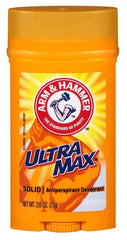 Arm & Hammer Ultramax desodorante invisible, sin fragancia, protección diaria de 48 horas.