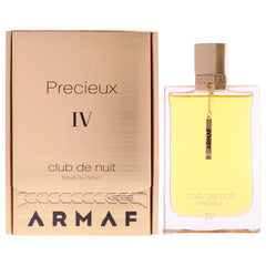 Armaf Club de Nuit Precieux IV, frasco frontal, aroma sofisticado para ocasiones especiales.