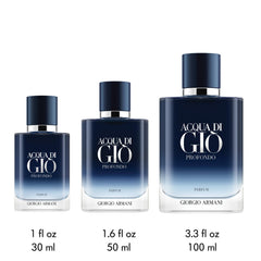 Armani Beauty Acqua di Giò Profondo, frasco elegante para regalo y uso diario.
