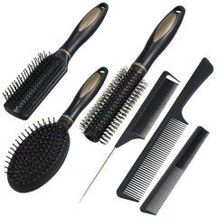 Auroray set de peines pala para desenredar con suavidad y masaje suave del cuero cabelludo