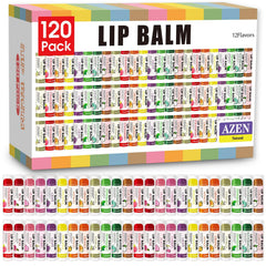 AZEN bálsamo labial, envase grande, doce sabores para hidratación diaria