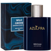 Desodorante corporal Azulfra para hombres con limón, lavanda y vainilla; fragancia para todo el día.