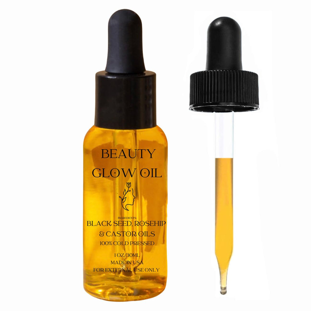 Bad Dog Beauty Glow Oil: derrame suave en la botella para hidratación diaria de la piel
