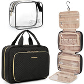 BAGSMART bolsa de aseo colgante para viaje con gran capacidad