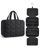 BAGSMART bolsa de aseo de viaje con organizador de joyas, ideal para guardar anillos y collares.