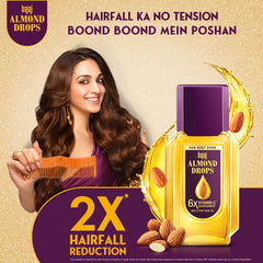 Bajaj Almond Drops: aceite de almendra para nutrición diaria del cabello
