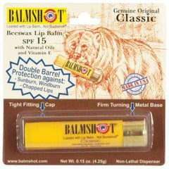 Balmshot labial menta fría, sensación refrescante al aplicar.