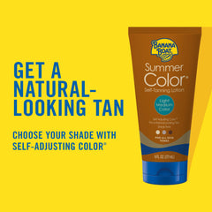 Loción bronceadora Banana Boat, textura cremosa para una aplicación suave