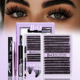 B&Qaugen kit racimos para pestañas 280 piezas, ultra suave para resultados llamativos