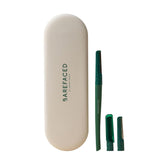 Barefaced Razor facial de acero inoxidable con mango ergonómico para uso cómodo