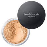 bareMinerals Original Polvo Suelto SPF 15, envase abierto, acabado natural y luminoso.
