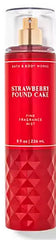 Bath & Body Works bruma corporal fragancia Pastel de Fresa, aroma ligero para uso diario.