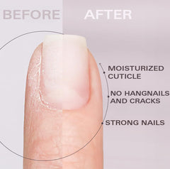 Beauty Power Nail Oil Cuticle Pen envase dorado para un toque elegante.
