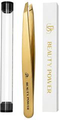 Beauty Power pinzas slant en dorado mate para resultados definidos