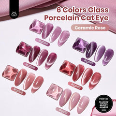 Beetles gel ojo-de-gato tono morado: efecto llamativo
