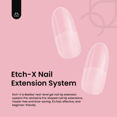 Beetles Gel Nail Tips 12 tallas, ajuste preciso para cada dedo.