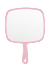 BEFUI espejo de mano extra grande rosa para ver cada detalle del peinado