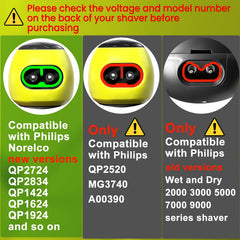 Cargador BENSN para OneBlade QP6542 y QP6552 con carga estable.
