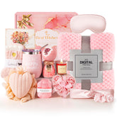 BestFlower cesta spa para mujer con regalo de Navidad, ideal para consentir a alguien especial.