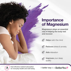 BetterYou crema corporal magnesio con lavanda, experiencia calmante para la piel
