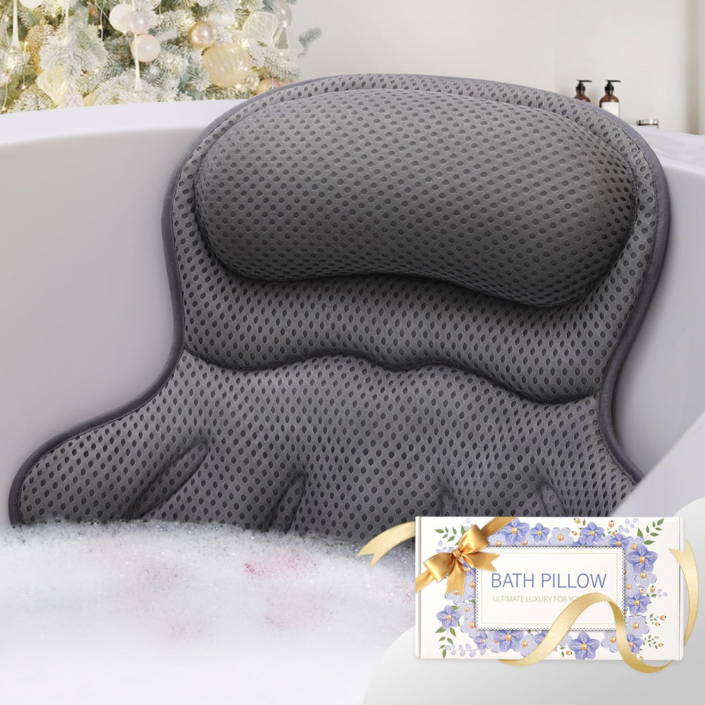 Coussin Binobella pour baignoire soutenant la tête et le cou.