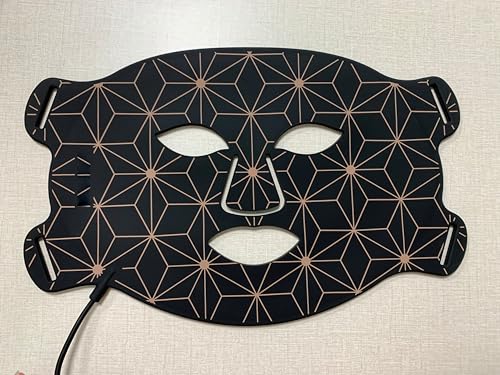 biuufish máscara fototerapia LED frontal para uso doméstico y cuidado de la piel.