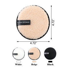 Almohadillas desmaquillantes BlingKingdom de doble cara para rostro, ojos y labios.