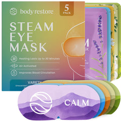 Body Restore antifaz termico ojos relajacion suave y calmante durante la jornada