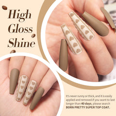 Born Pretty: base y capa superior para resultado profesional y duradero.