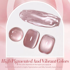 Born Pretty, muestra de color rosa seco para un look elegante