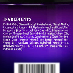 Botanic Hearth mascarilla morada crema suave realza color rubio